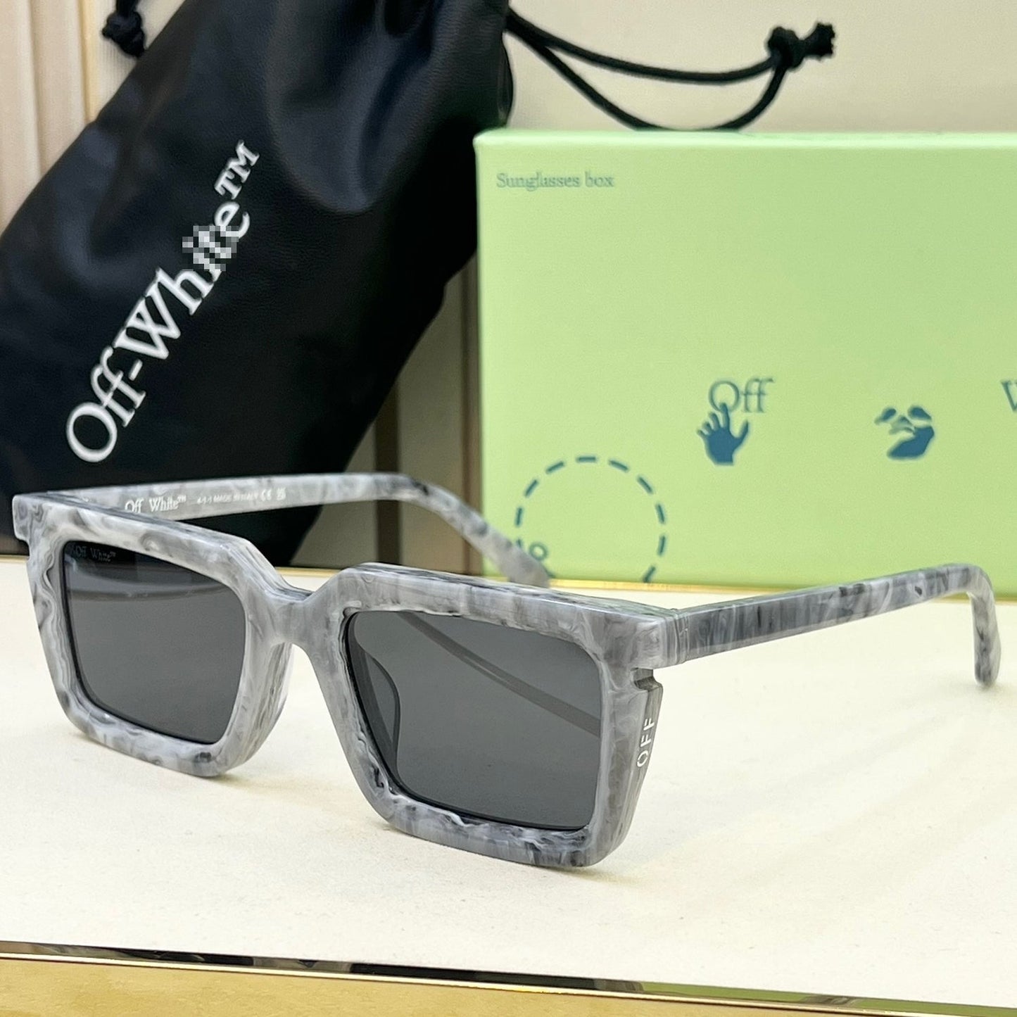 Off-White Arrow logo sunglasses#113