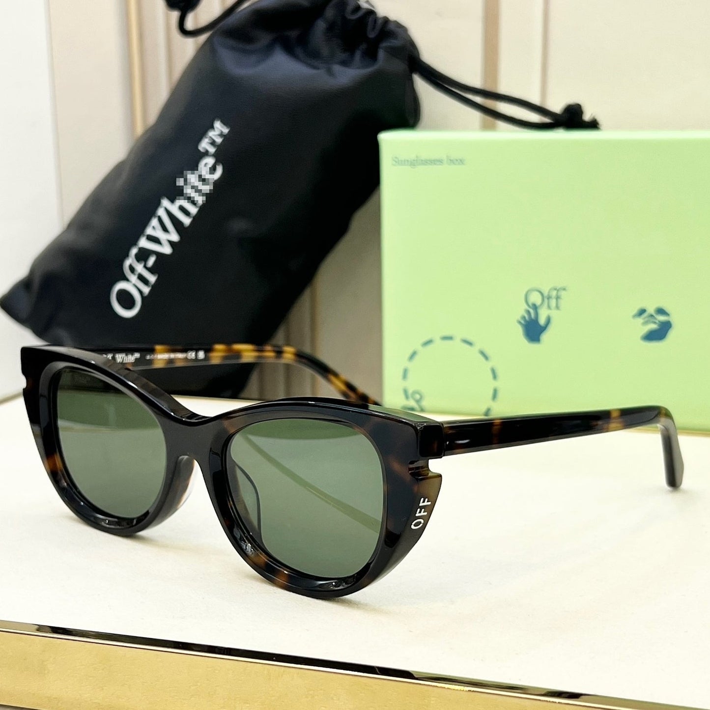 Off-White Arrow logo sunglasses#097