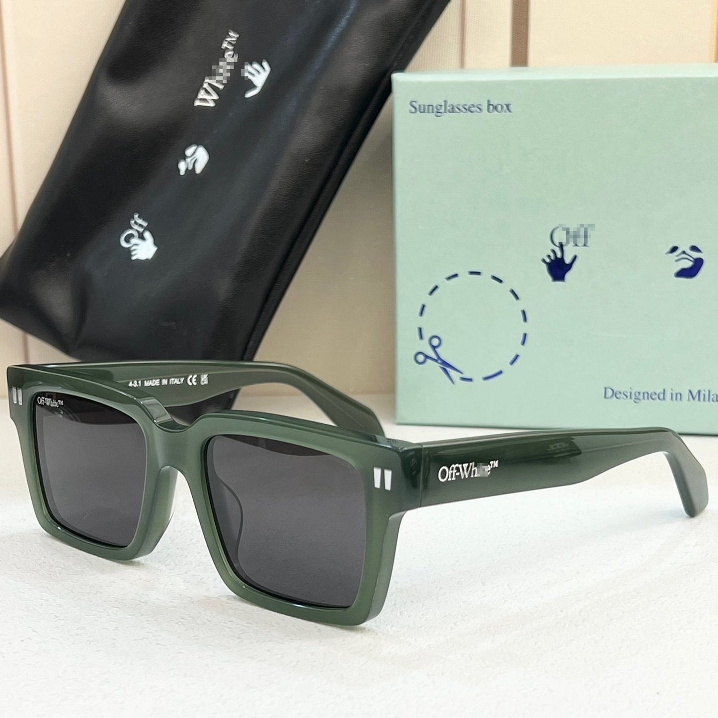 Off-White Arrow logo sunglasses#054