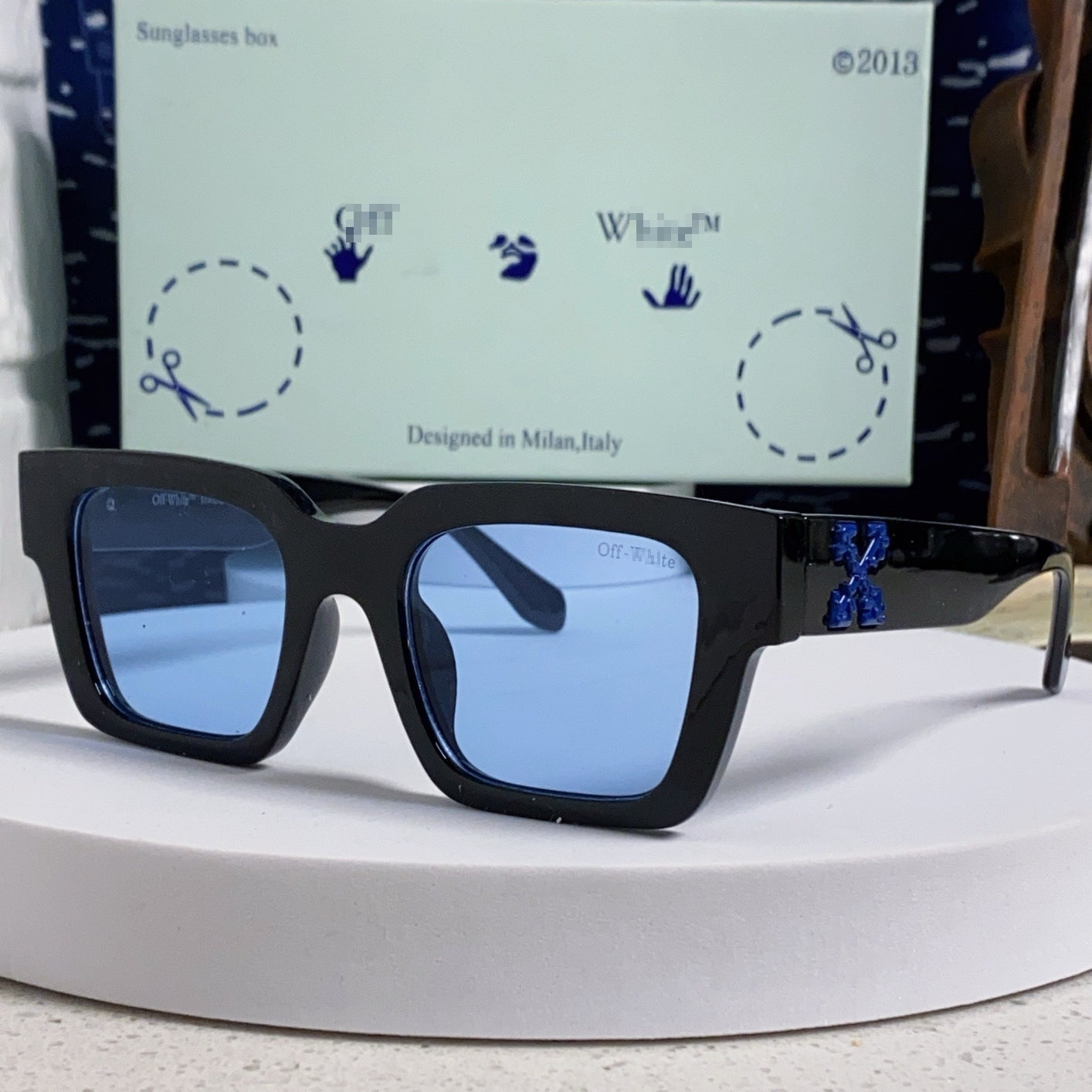 Off-White Arrow logo sunglasses#004