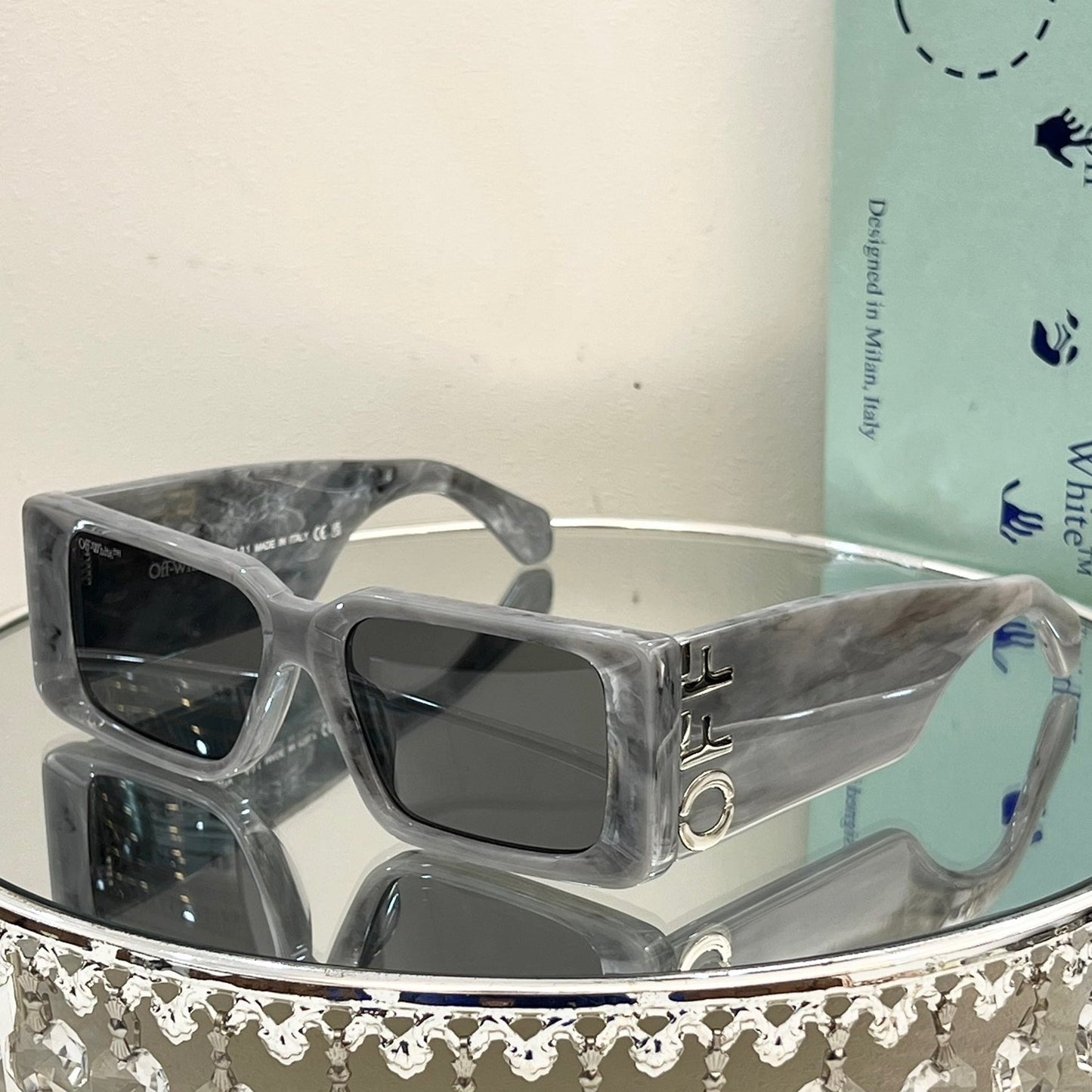 Off-White Arrow logo sunglasses#097