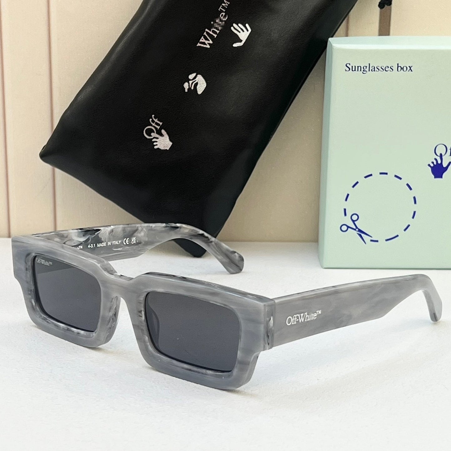 Off-White Arrow logo sunglasses#089