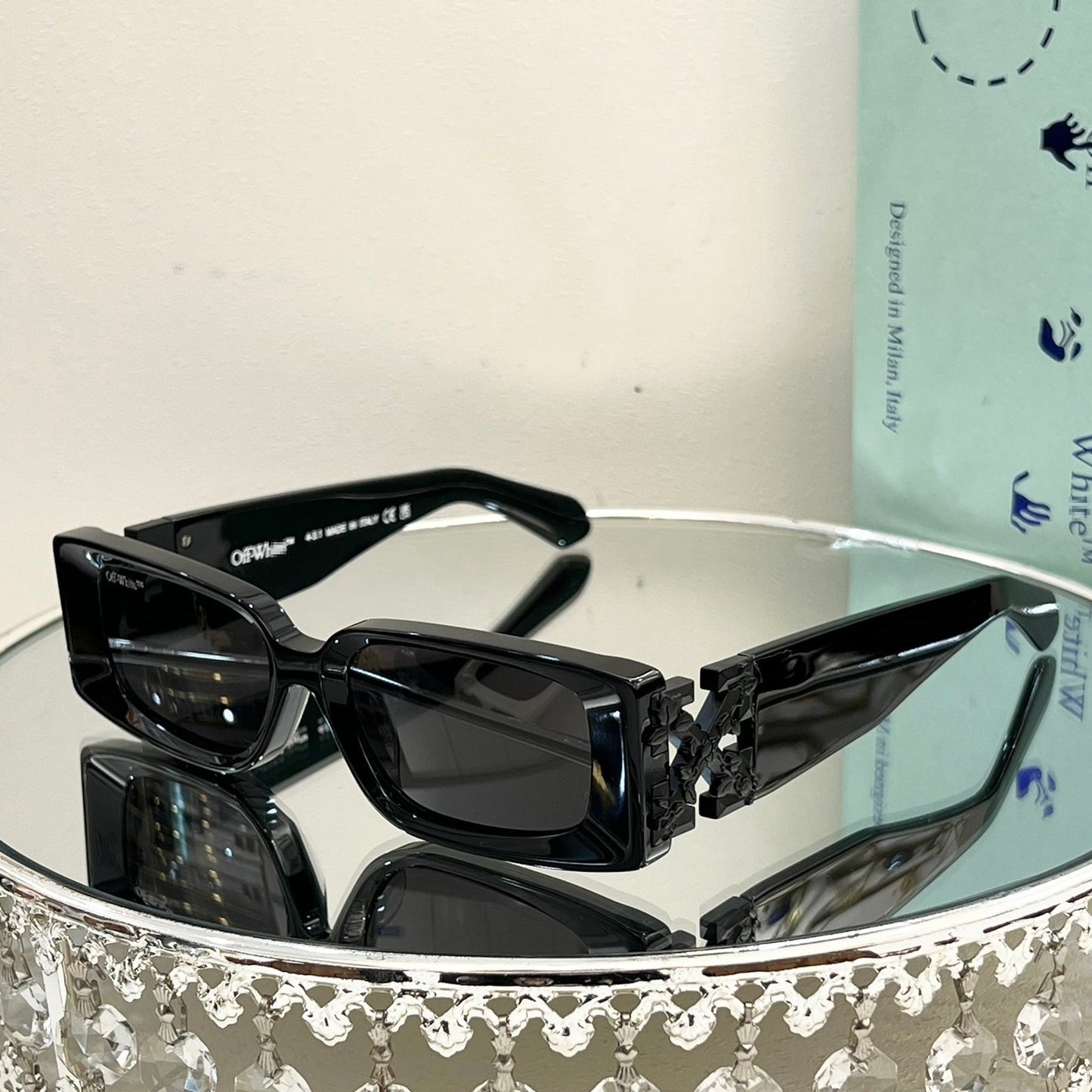 Off-White Arrow logo sunglasses#098