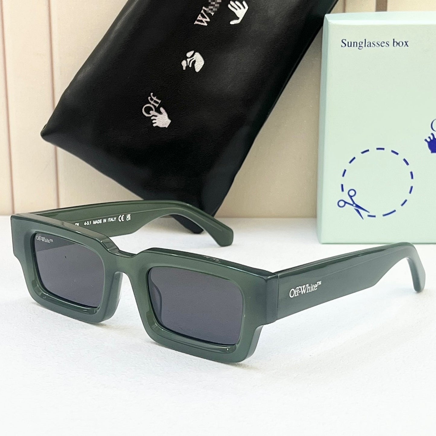 Off-White Arrow logo sunglasses#089