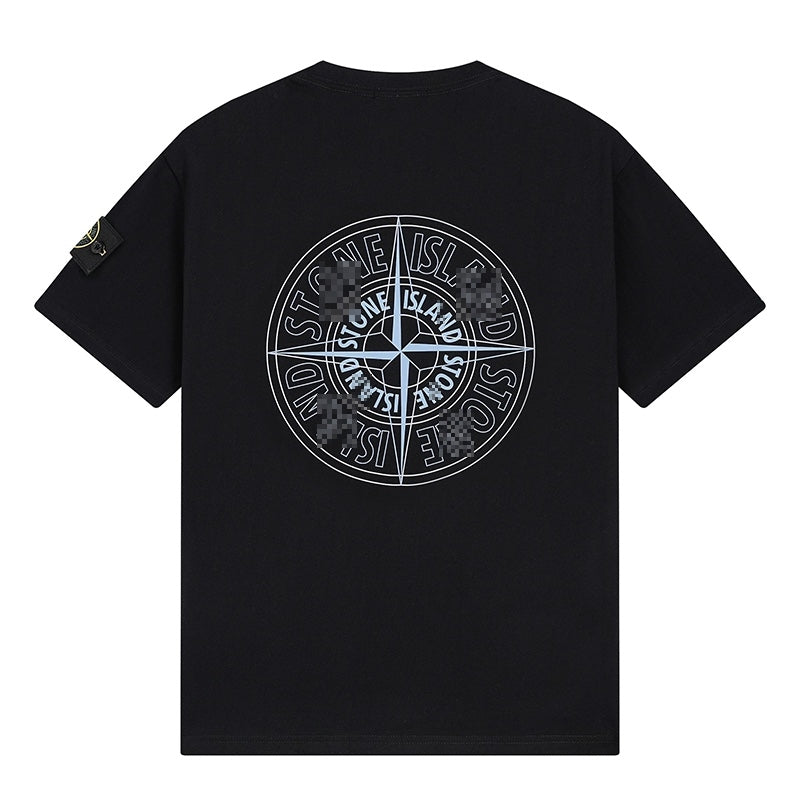 ST0NE lSLAND Pure Cotton T-Shirt #43
