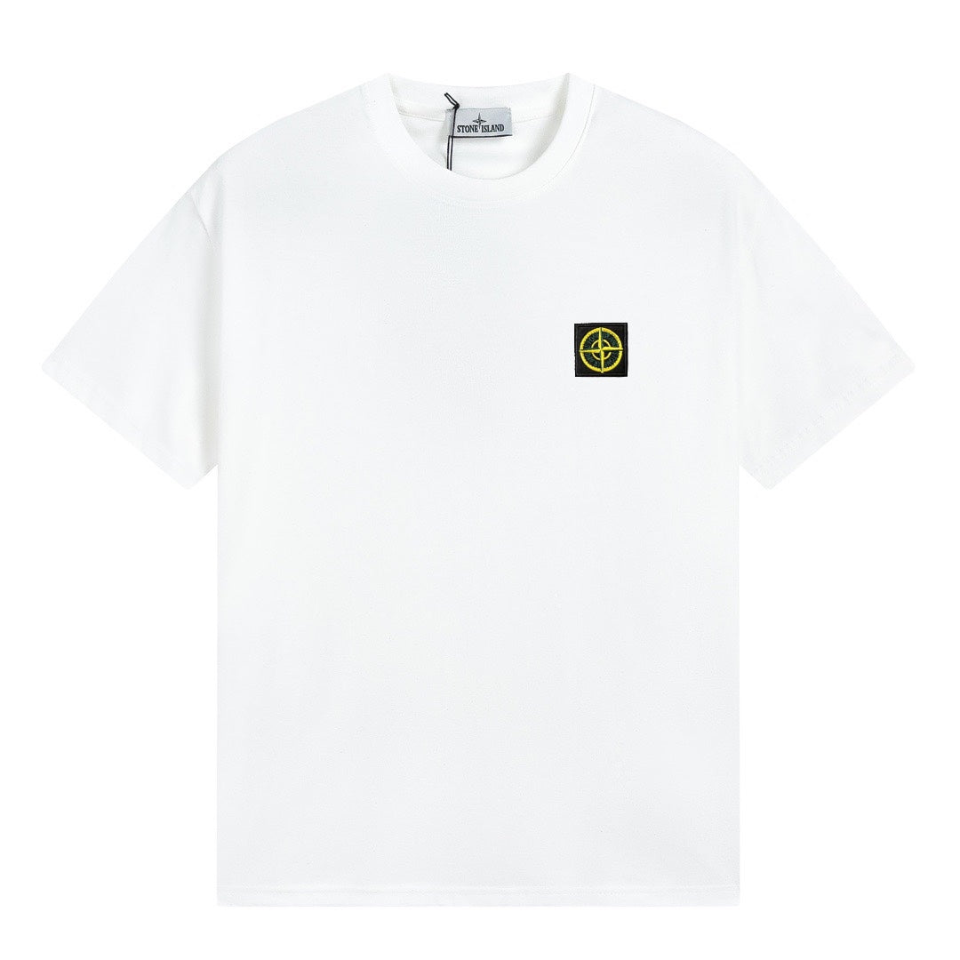 ST0NE lSLAND Pure Cotton T-Shirt #44