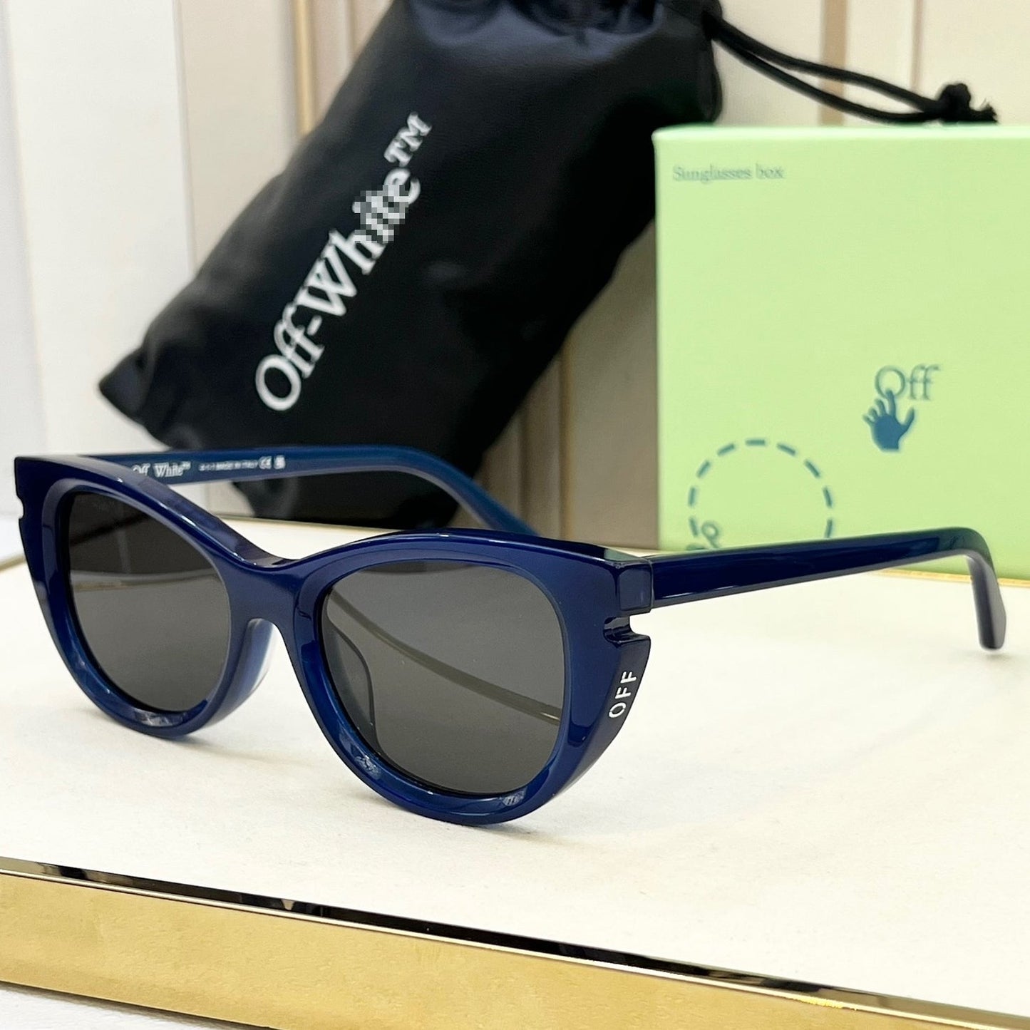 Off-White Arrow logo sunglasses#097