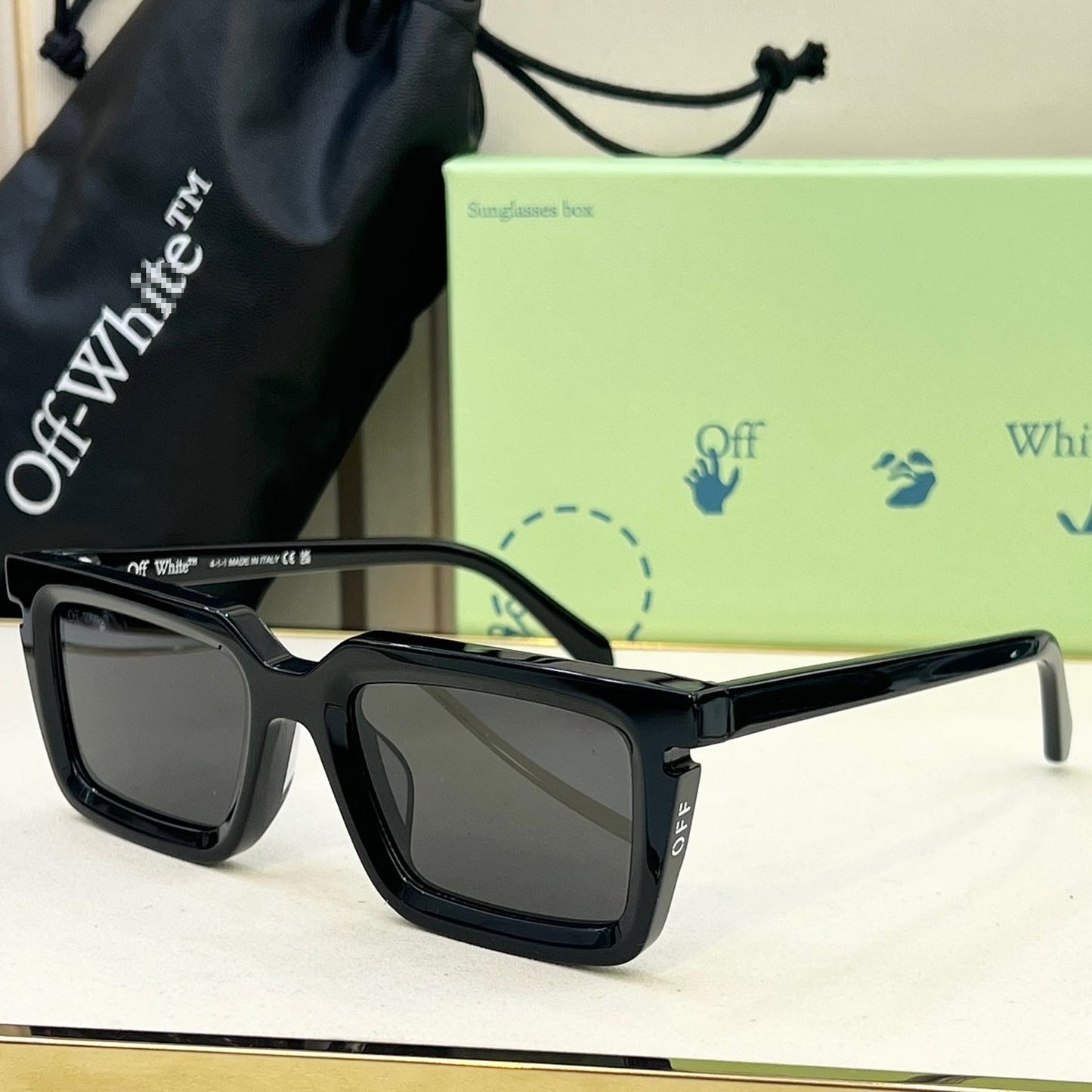 Off-White Arrow logo sunglasses#113