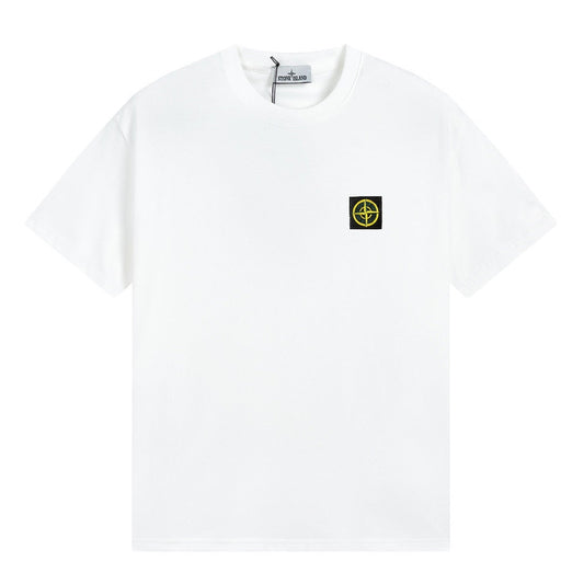 ST0NE lSLAND Pure Cotton T-Shirt #44