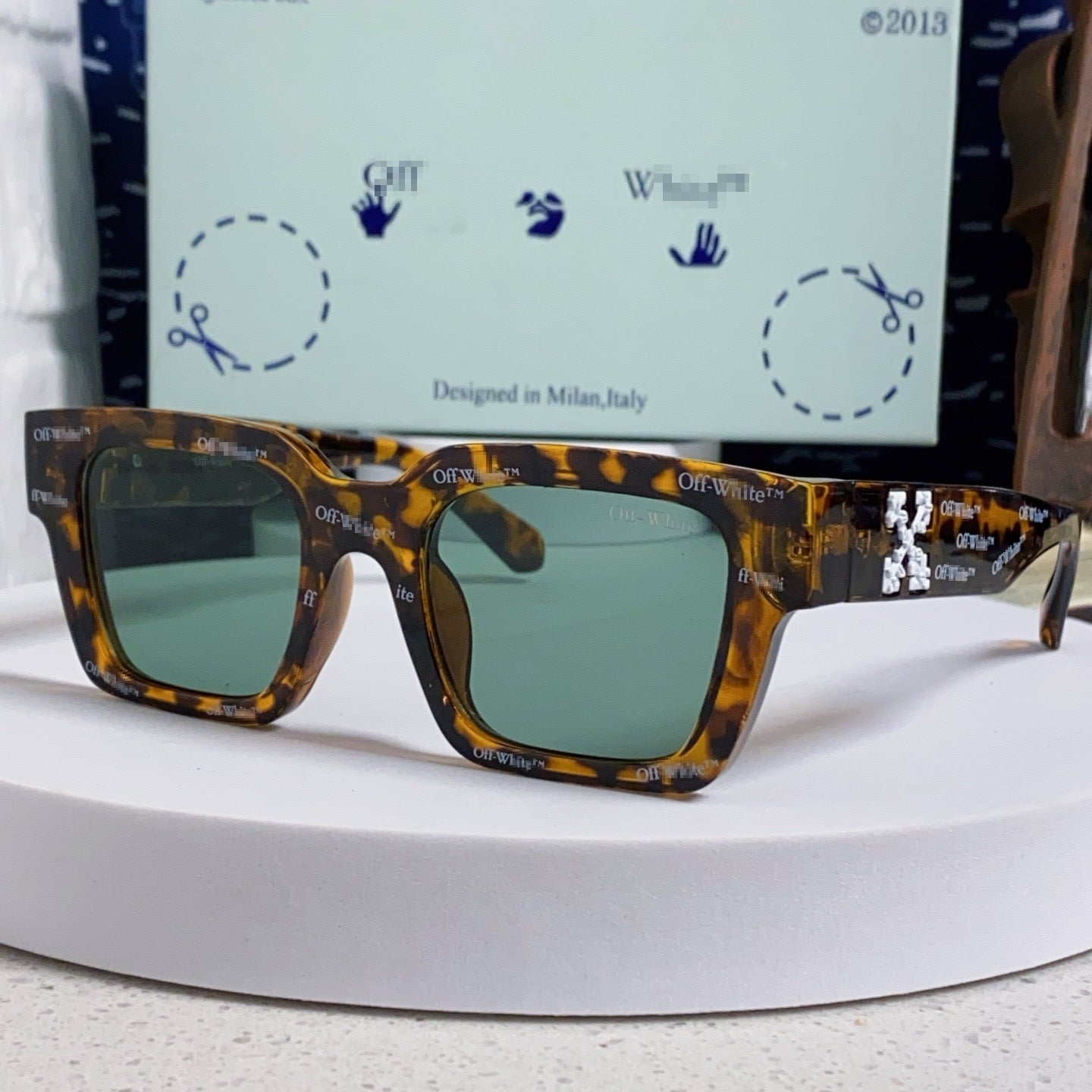 Off-White Arrow logo sunglasses#003