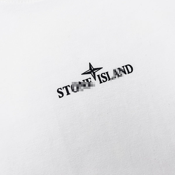 ST0NE lSLAND Pure Cotton T-Shirt #40