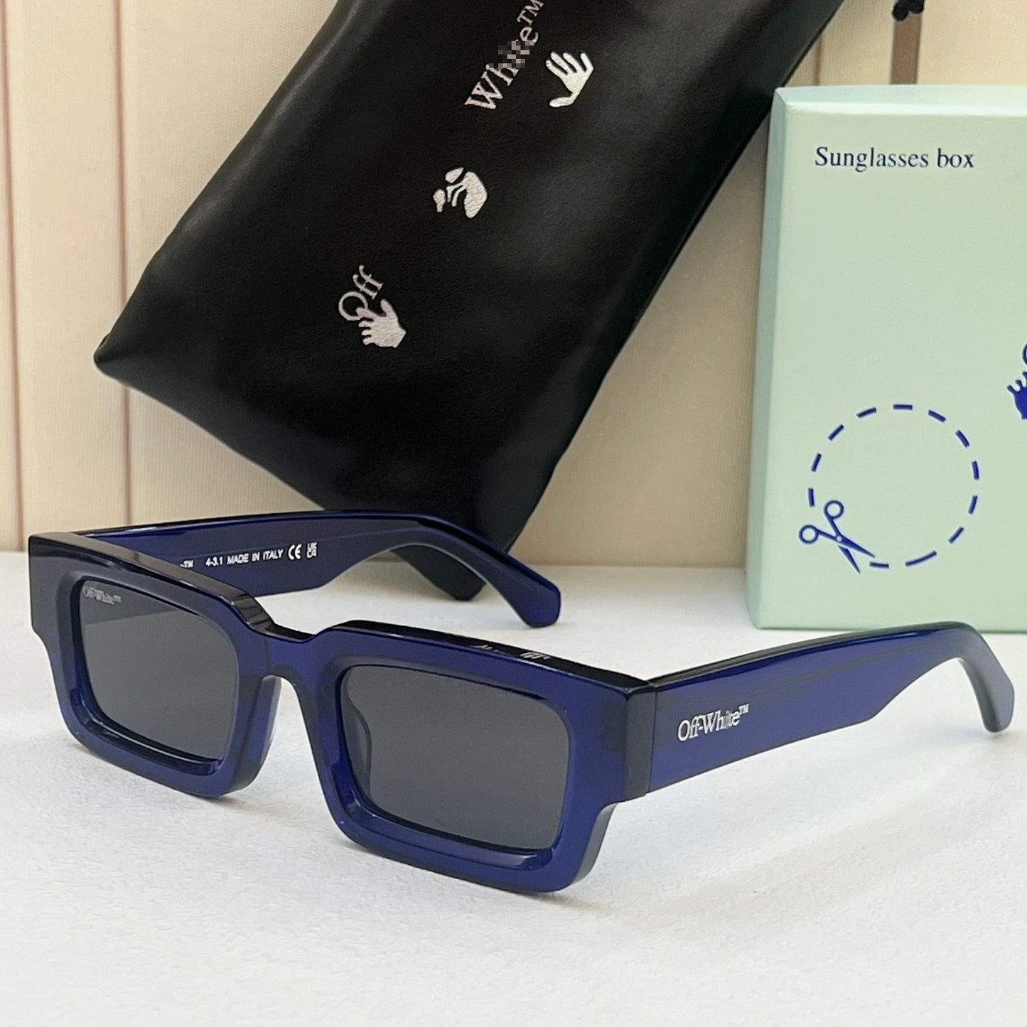 Off-White Arrow logo sunglasses#089