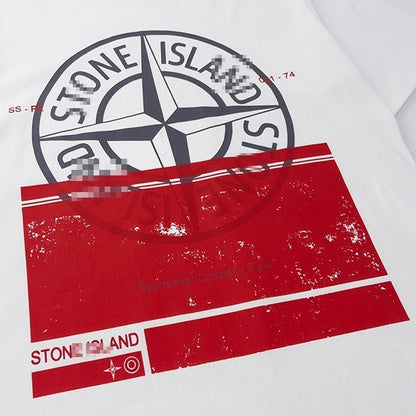 ST0NE lSLAND Pure Cotton T-Shirt #41