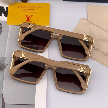 Louis Vuitton Rimless Sunglasses – Deep Reddish-Brown | Lightweight Luxury Eyewear