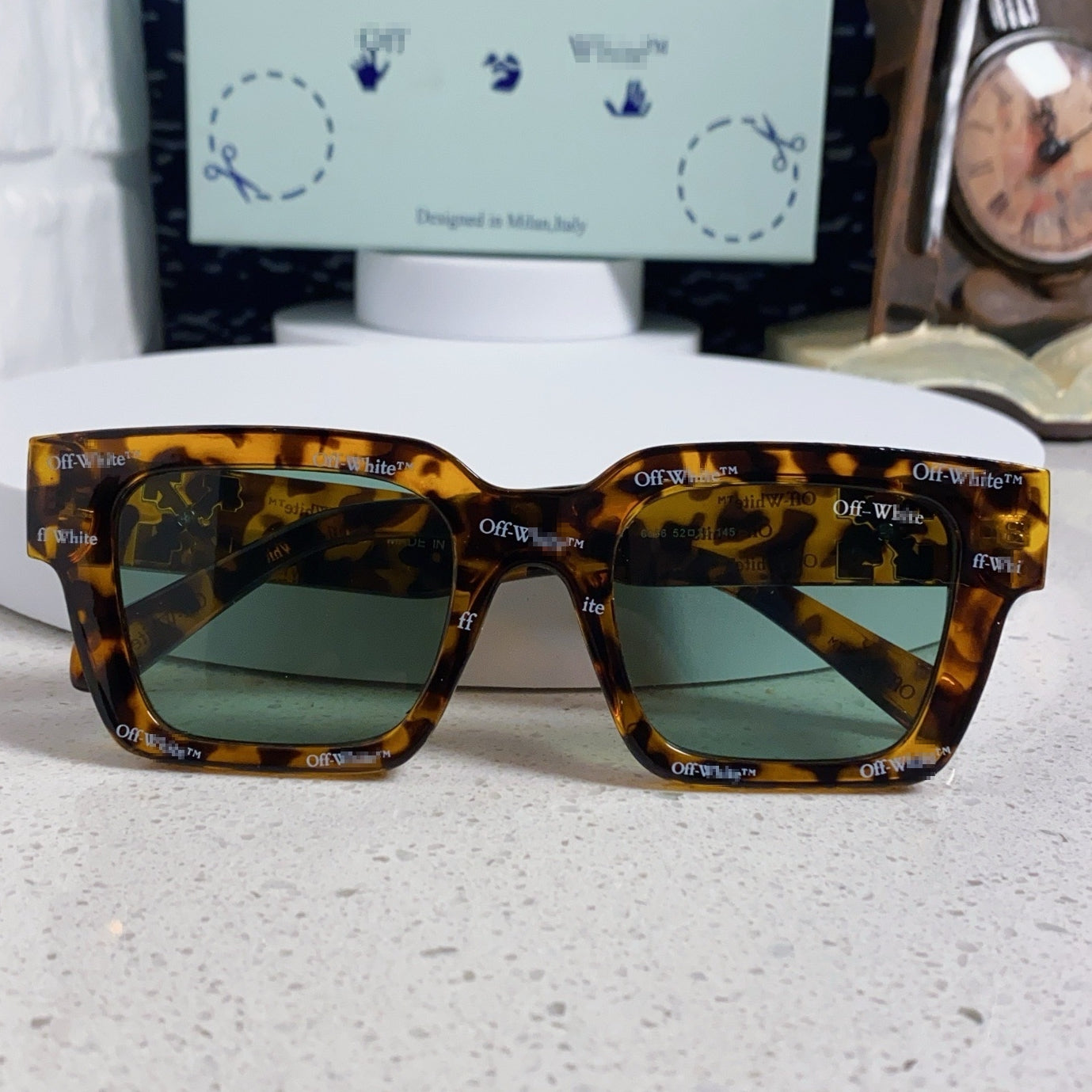 Off-White Arrow logo sunglasses#003