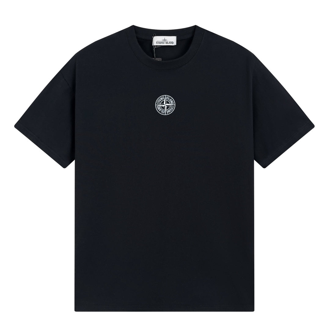 ST0NE lSLAND Pure Cotton T-Shirt #25