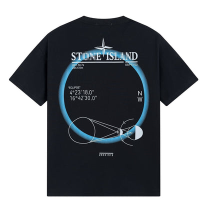 ST0NE lSLAND Pure Cotton T-Shirt #25