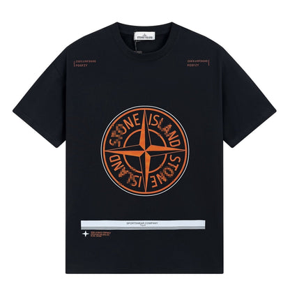 ST0NE lSLAND Pure Cotton T-Shirt #26