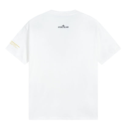 ST0NE lSLAND Pure Cotton T-Shirt #28