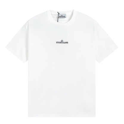 ST0NE lSLAND Pure Cotton T-Shirt #34