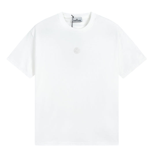 ST0NE lSLAND Pure Cotton T-Shirt #35