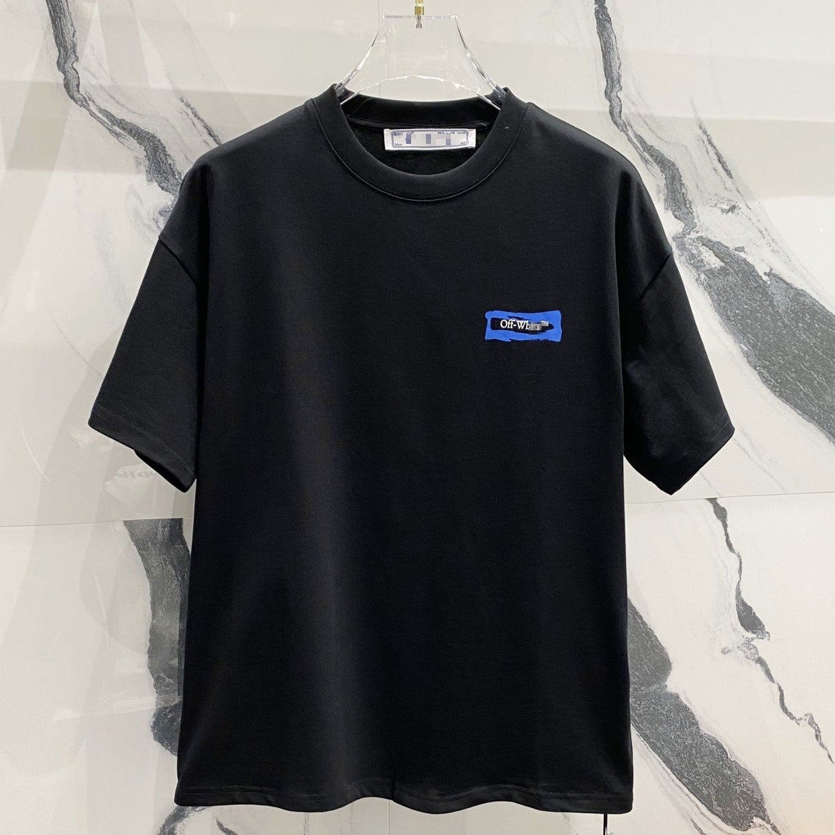 Off-White Arrow Logo Cotton T-shirt#33