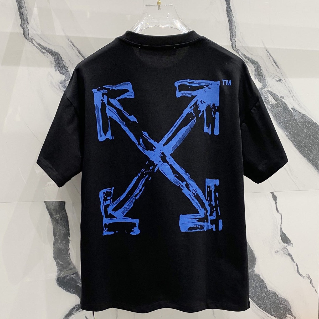 Off-White Arrow Logo Cotton T-shirt#33