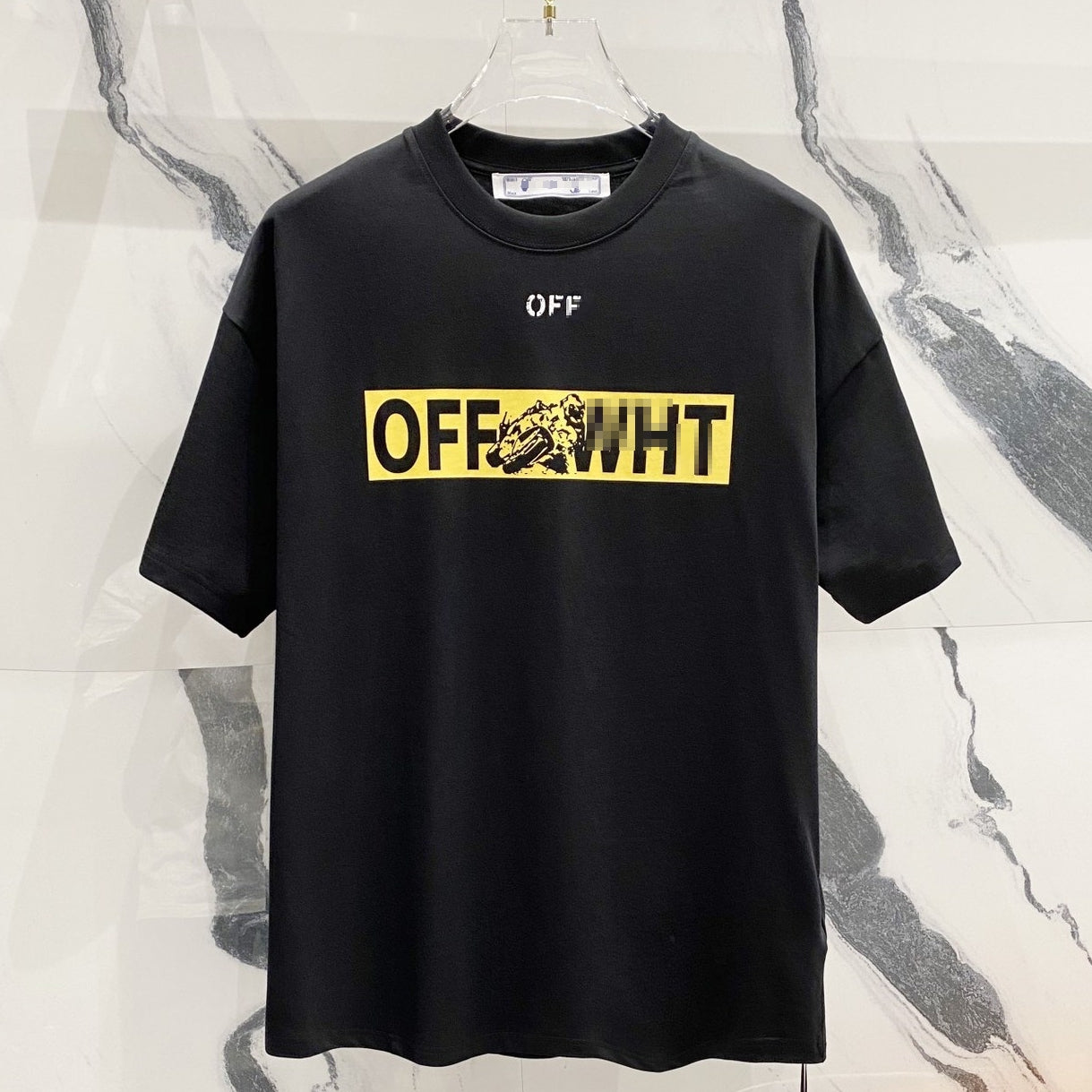 Off-White Arrow Logo Cotton T-shirt#34