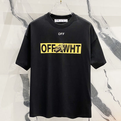 Off-White Arrow Logo Cotton T-shirt#34