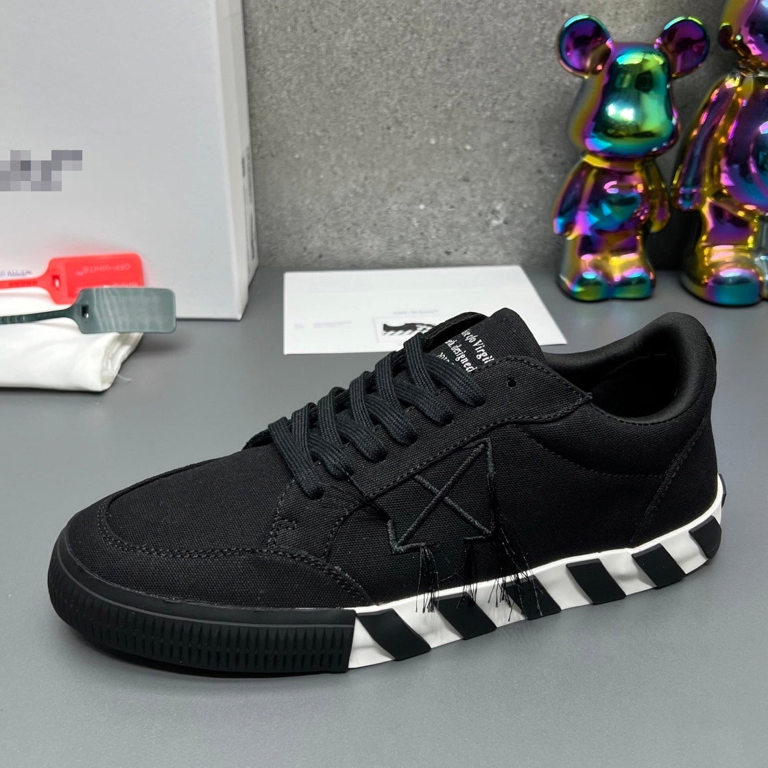 Off-White Canvas Sneakers#67