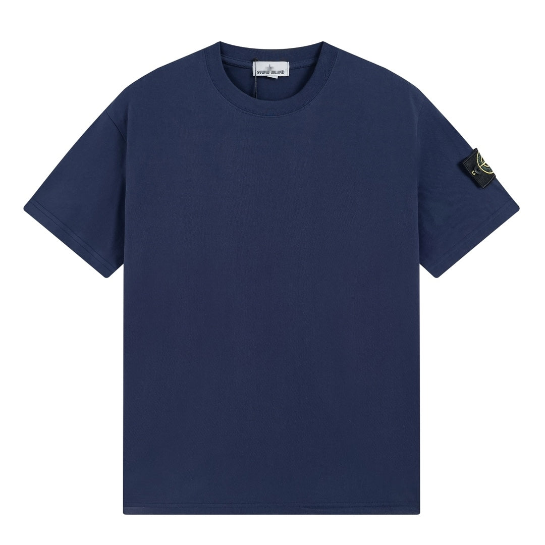 ST0NE lSLAND Pure Cotton T-Shirt #29