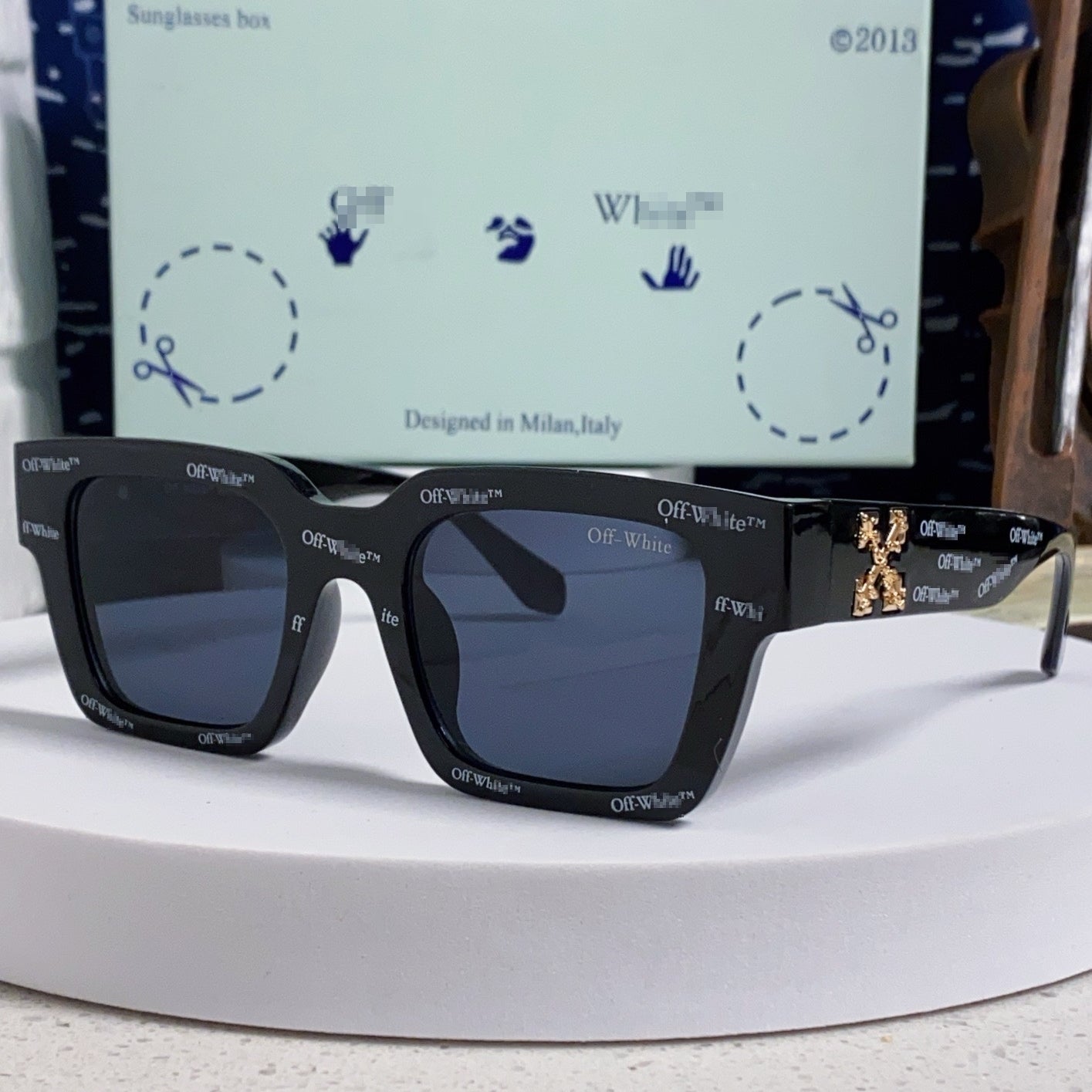 Off-White Arrow logo sunglasses#003