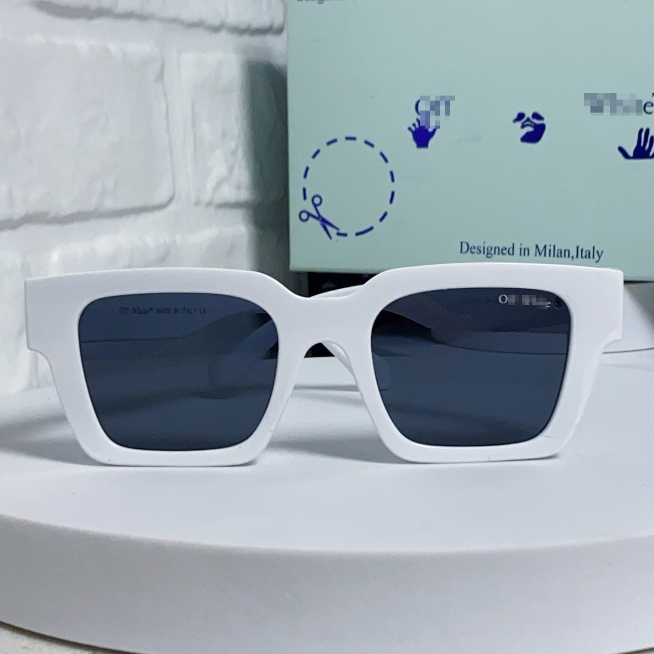 Off-White Arrow logo sunglasses#004