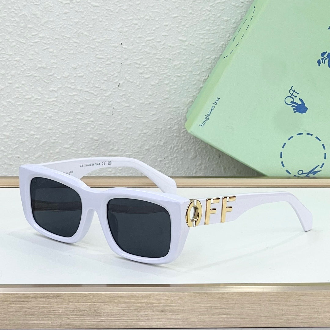OFF-Whlte Arrow logo sunglasses#125