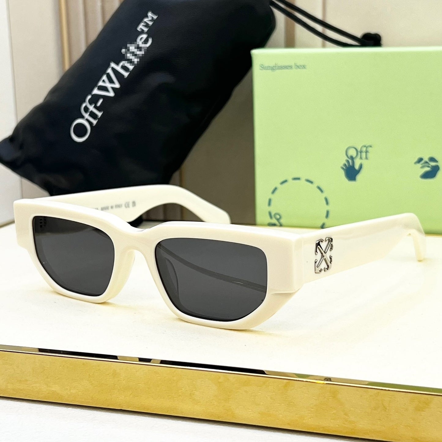 Off-White Arrow logo sunglasses#115