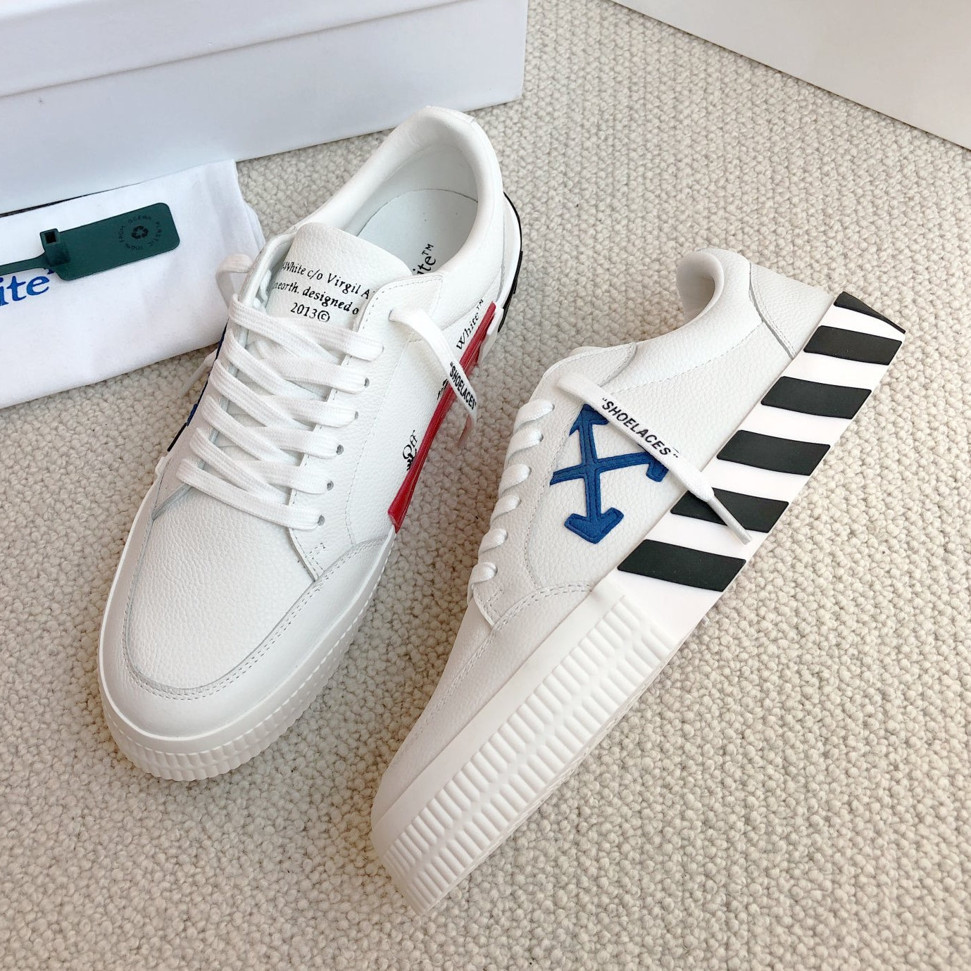 OFF-Whlte Arrow logo Sports shoes#8