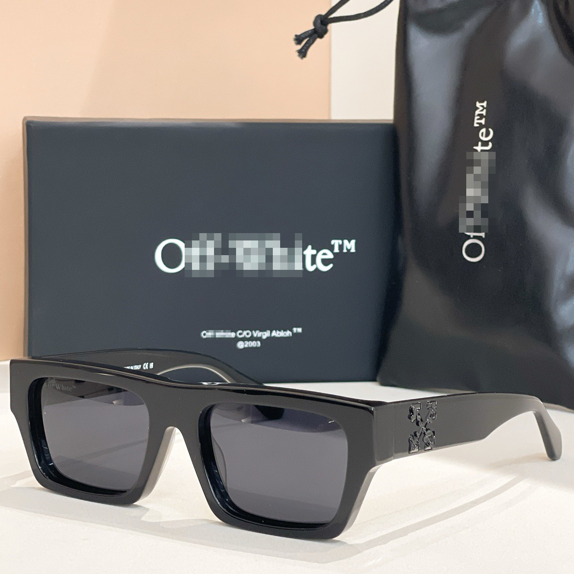 Off-White Arrow logo sunglasses#145