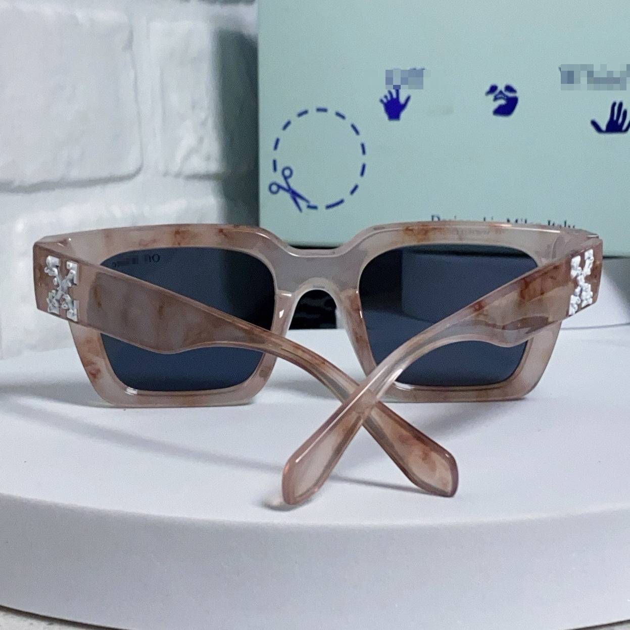 Off-White Arrow logo sunglasses#004