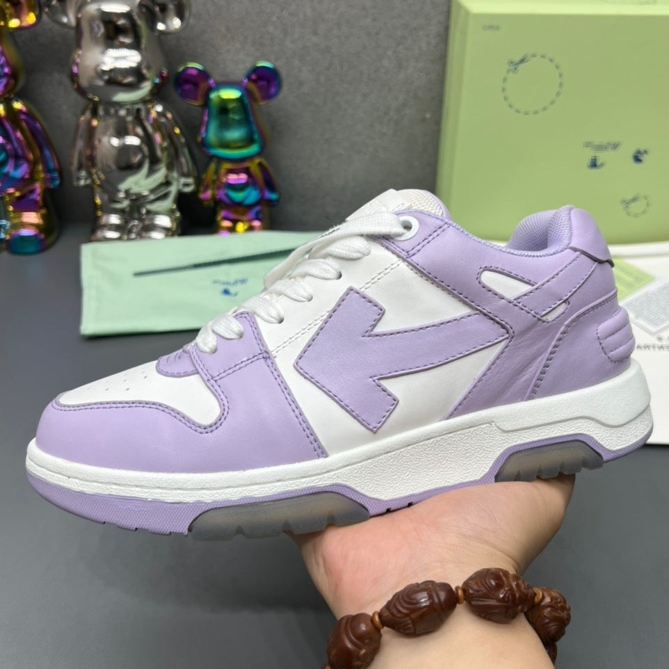 Off-White Arrow Logo Leather Sneakers #42