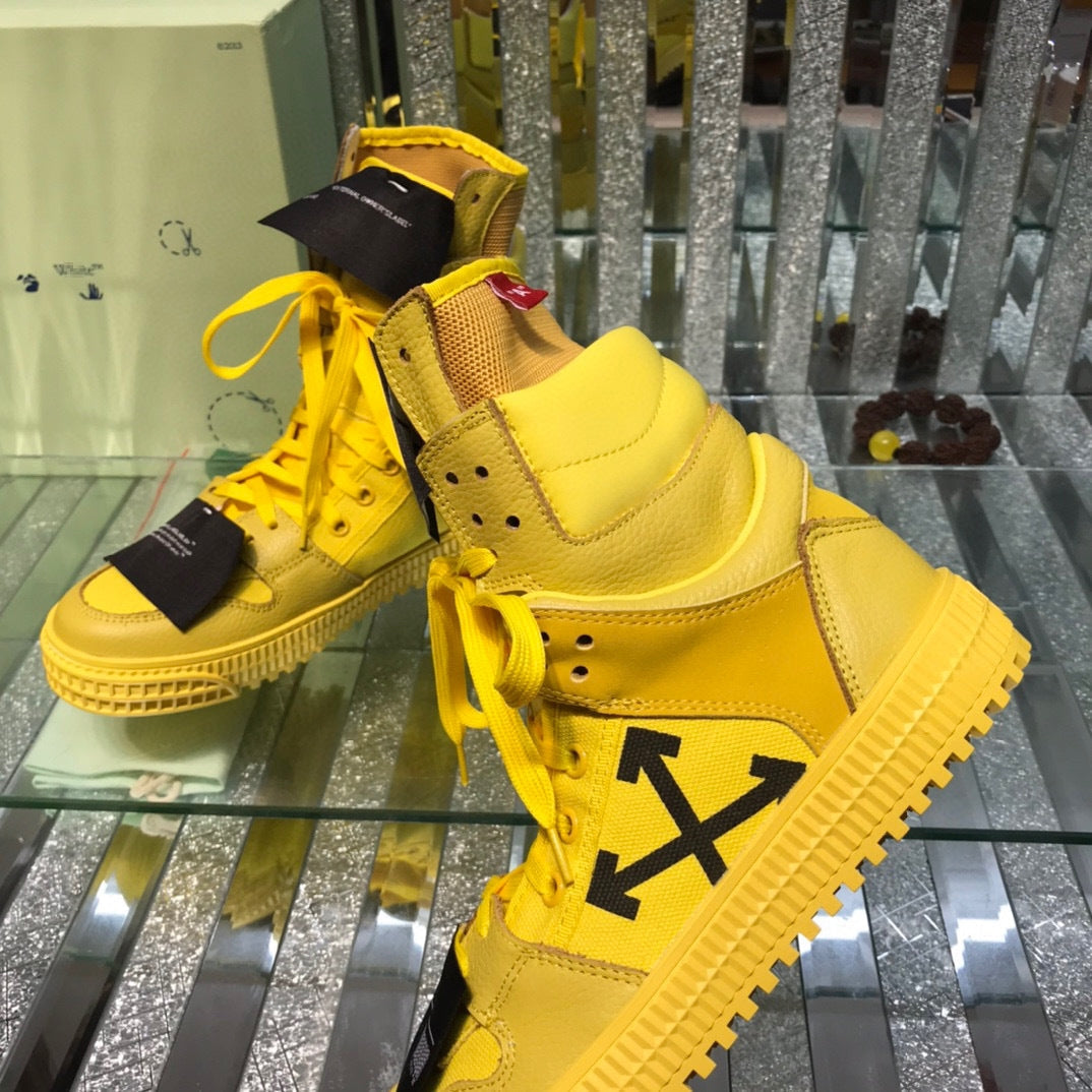 Off-White Arrow logo high-top sneakers#33