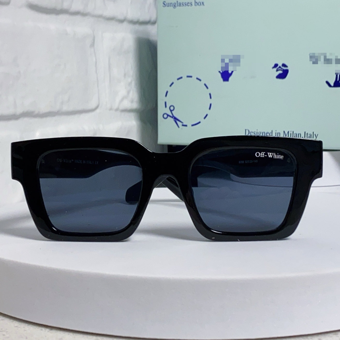 Off-White Arrow logo sunglasses#004