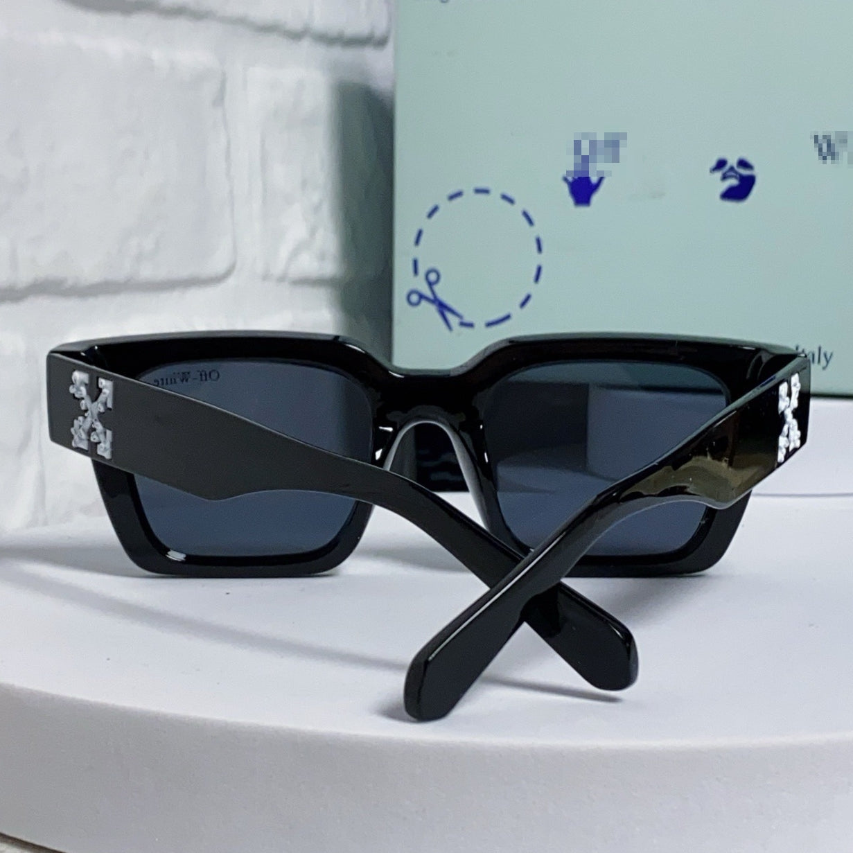 Off-White Arrow logo sunglasses#004