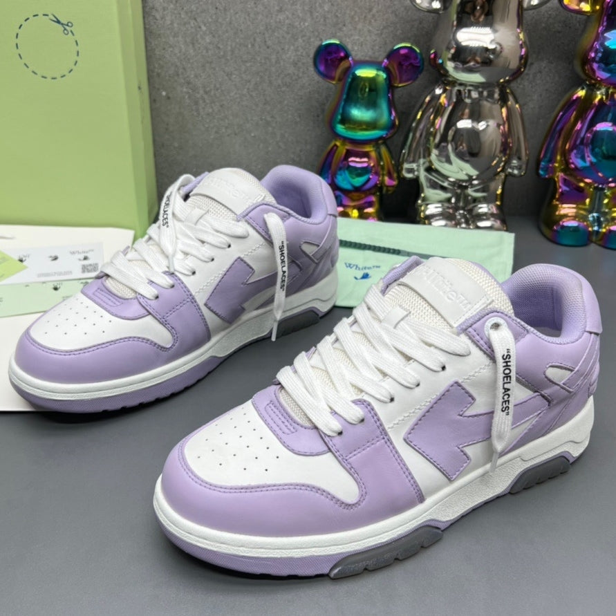 Off-White Arrow Logo Leather Sneakers #42