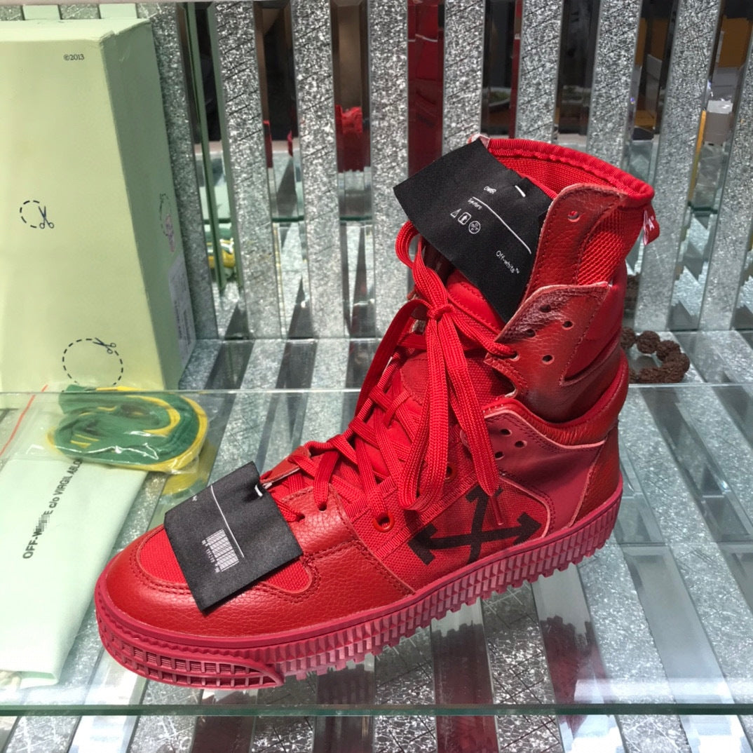 Off-White Arrow logo high-top sneakers#33