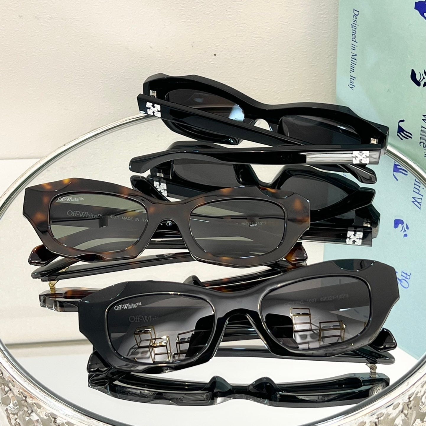 Off-White Arrow logo sunglasses#087