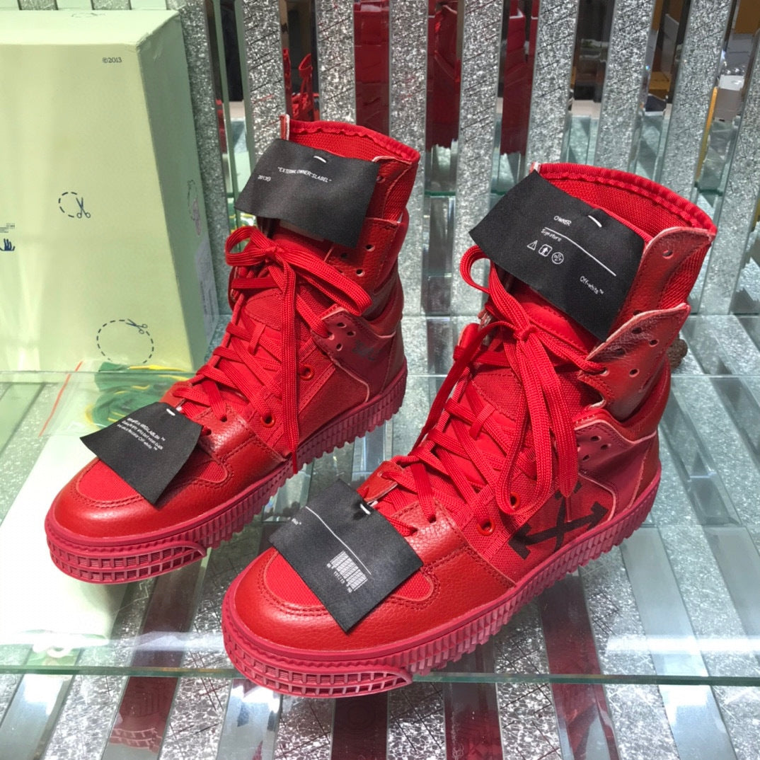 Off-White Arrow logo high-top sneakers#33