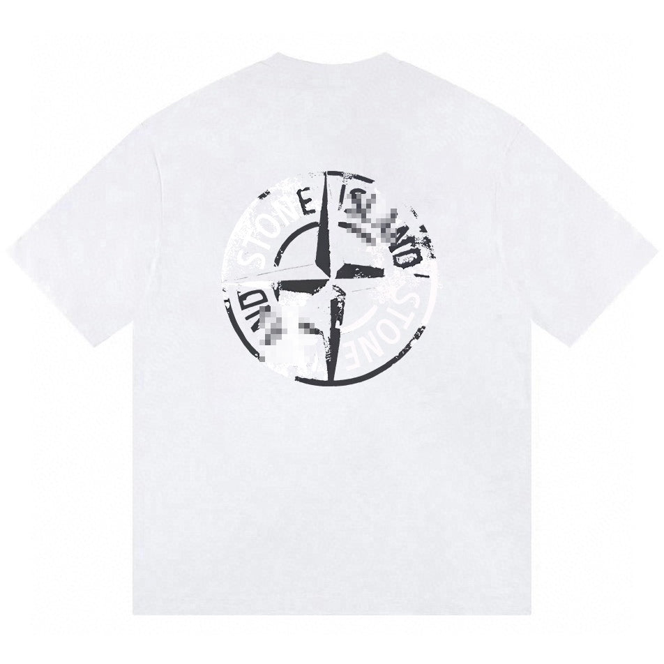 ST0NE lSLAND Pure Cotton T-Shirt #1