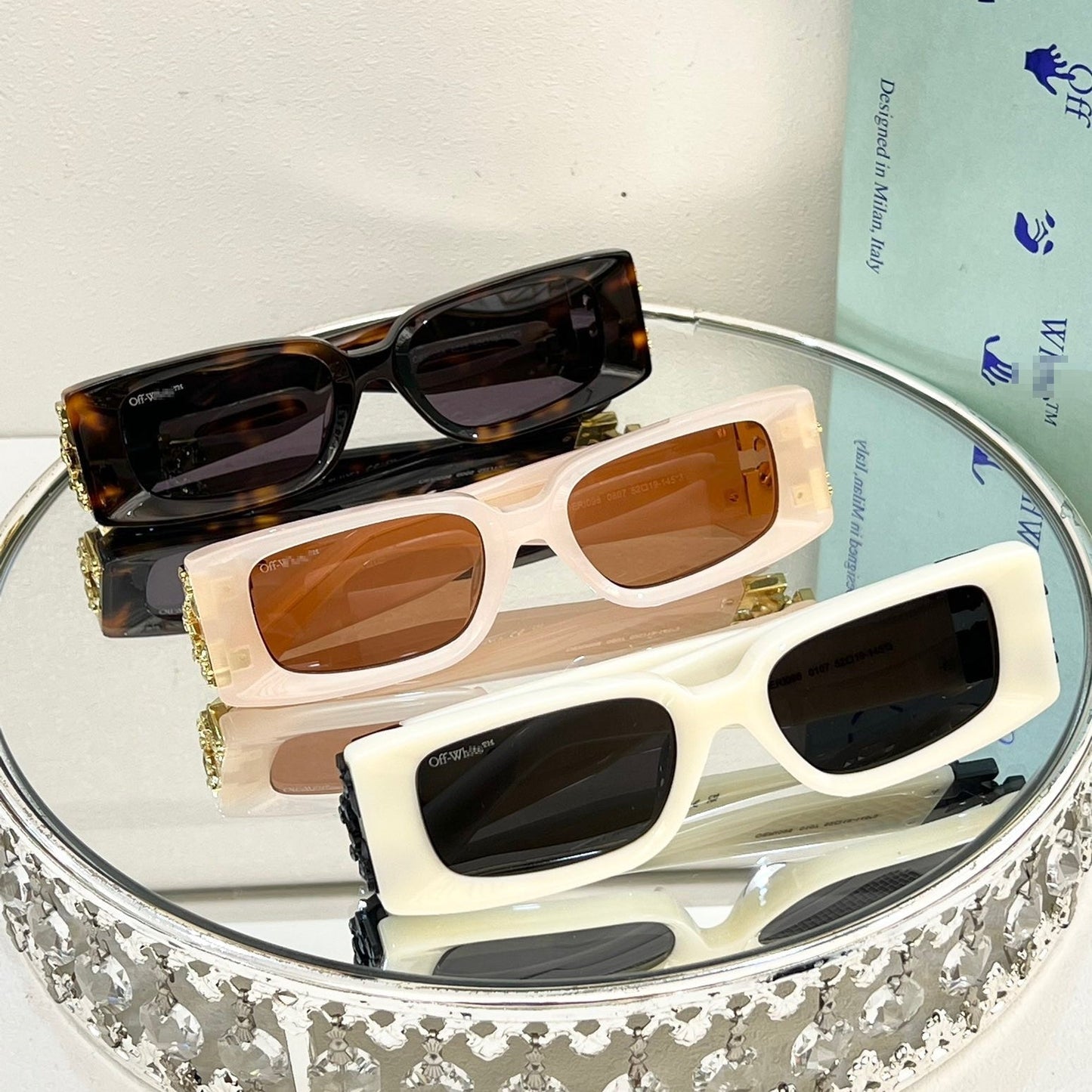 Off-White Arrow logo sunglasses#098