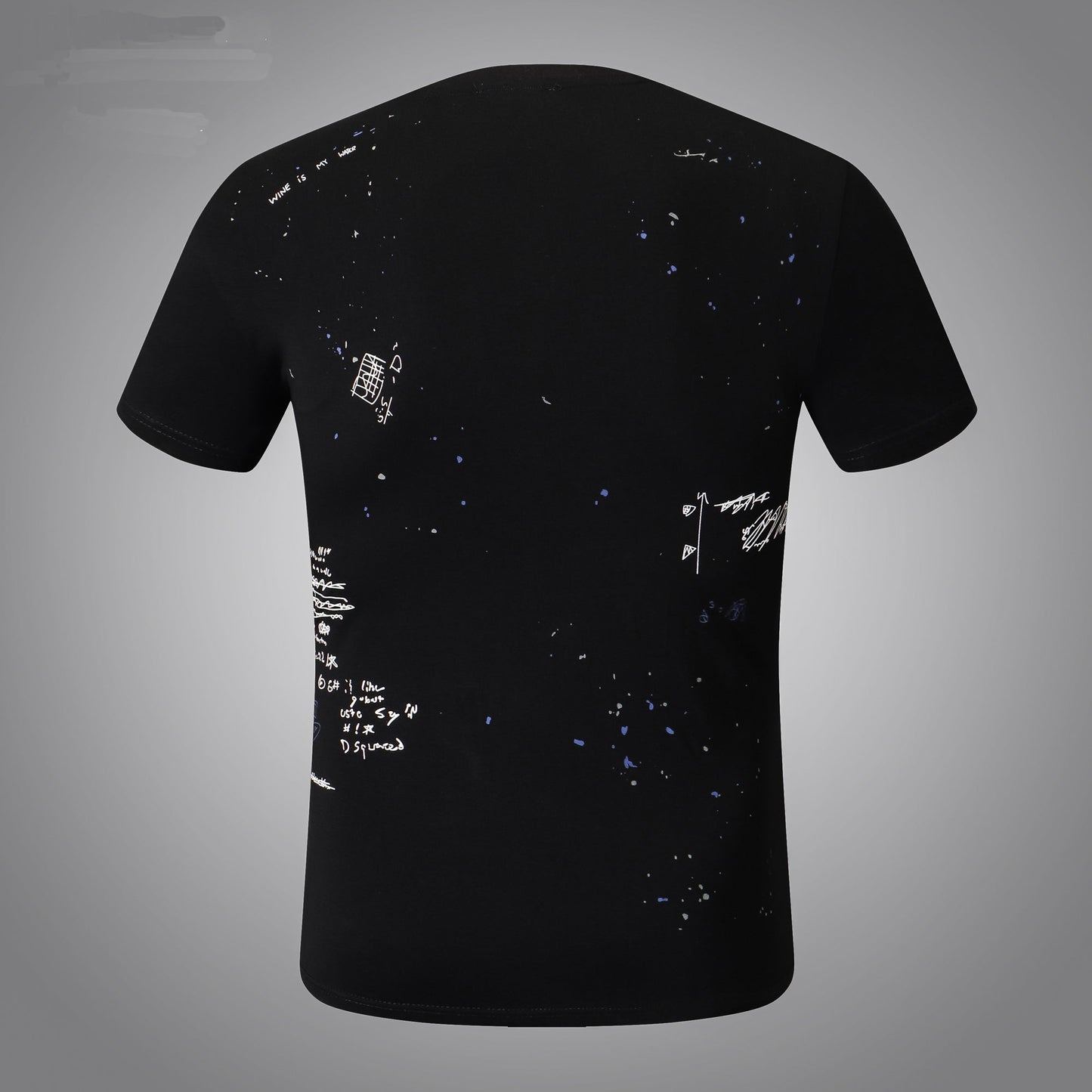 D2 Lettering Cotton T-shirt #33