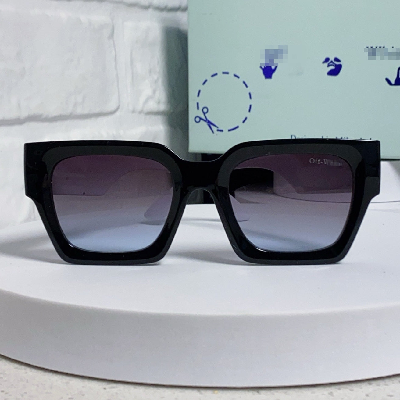 Off-White Arrow logo sunglasses#005